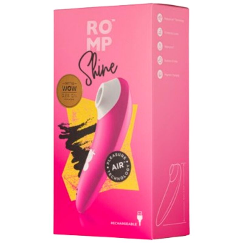 Baguette vibrante à succion clitorale 10 niveaux — ROMP