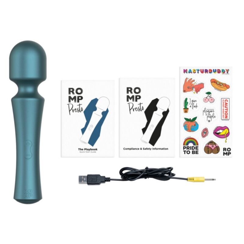 Vibromasseur clitoridien à tête flexible — ROMP