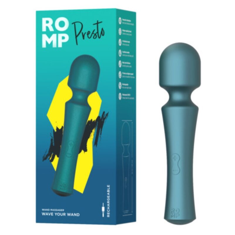 Vibromasseur clitoridien à tête flexible — ROMP