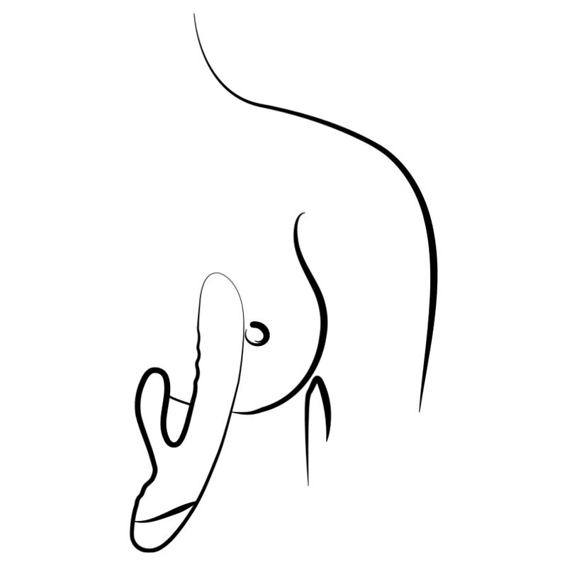 Vibromasseur lapin rechargeable double stimulation — ROMP
