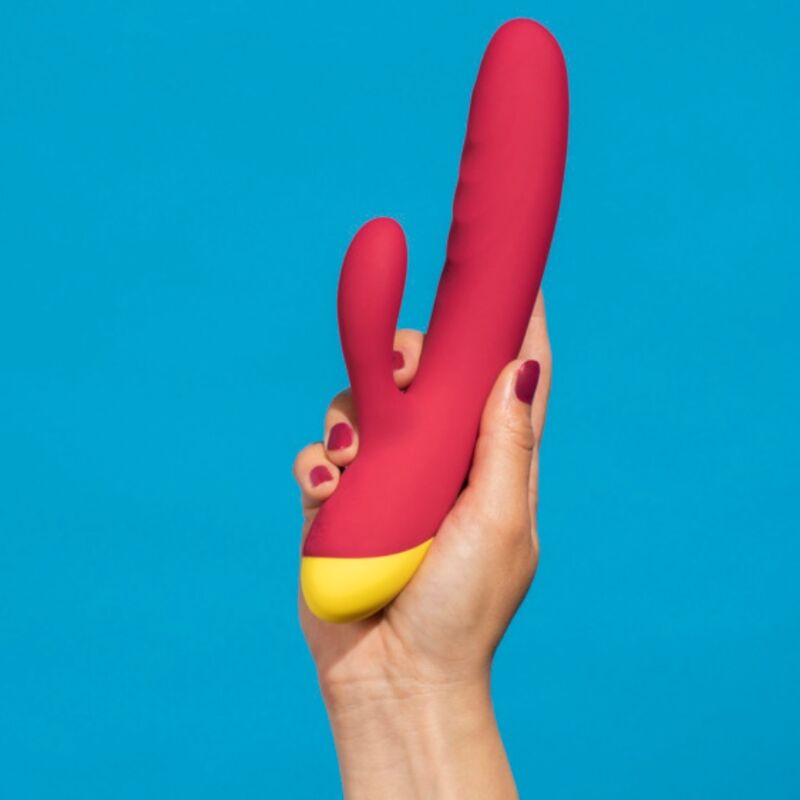 Vibromasseur lapin rechargeable double stimulation — ROMP