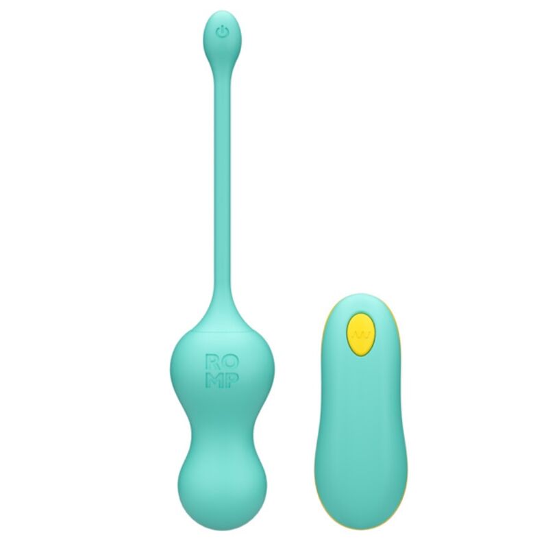 Vibromasseur point G turquoise avec télécommande — ROMP