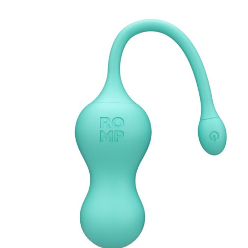 Vibromasseur point G turquoise avec télécommande — ROMP