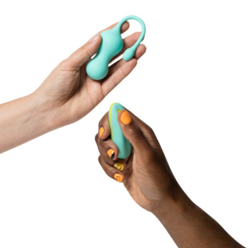 Vibromasseur point G turquoise avec télécommande — ROMP