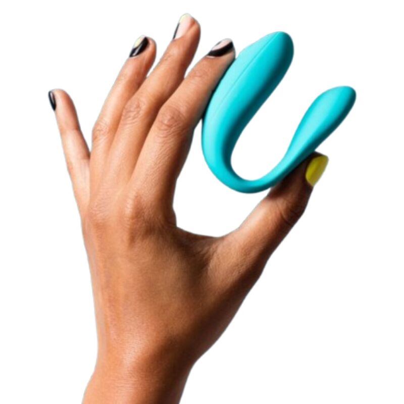 Anneau vibrant pour couples turquoise — ROMP