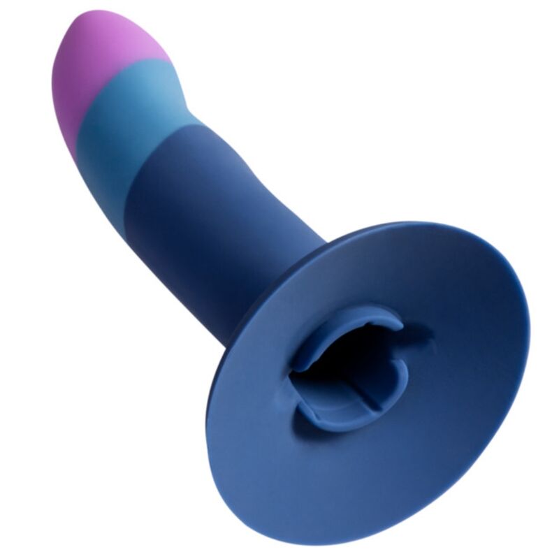 Godemichet incurvé en silicone avec ventouse — ROMP