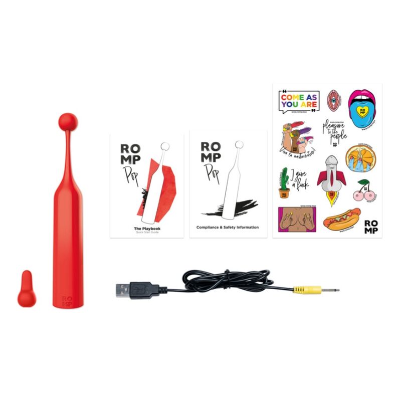 Stimulateur clitorial haute fréquence Pop — ROMP