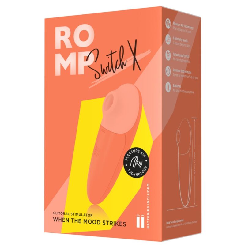 Stimulateur clitorien Switch à tête articulée — ROMP
