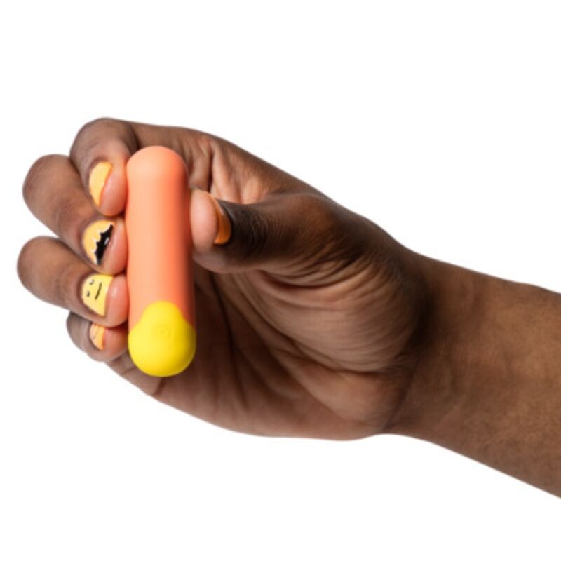Balle vibrante multifonction orange et jaune — ROMP