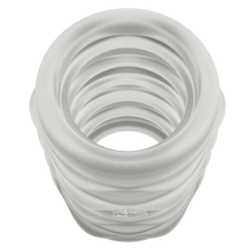 Masturbateur compact transparent à gaine réversible — ROMP