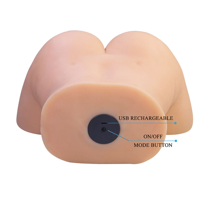 CRAZY BULL - LIORA XXL MASTURBATEUR VAGINAL ET ANAL DOUBLE