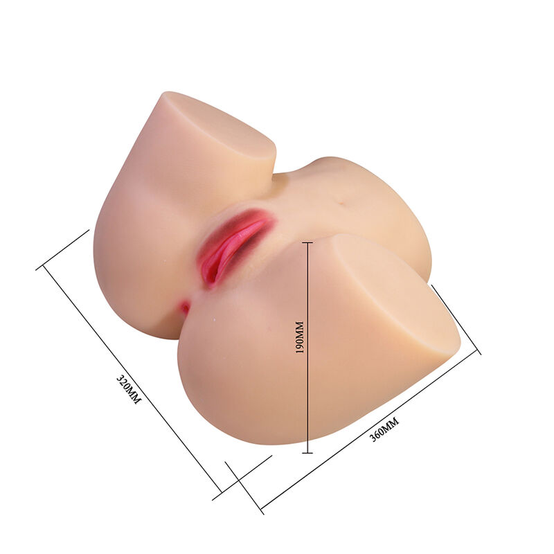 CRAZY BULL - LIORA XXL MASTURBATEUR VIBRANT DOUBLE VAGINAL ET ANAL