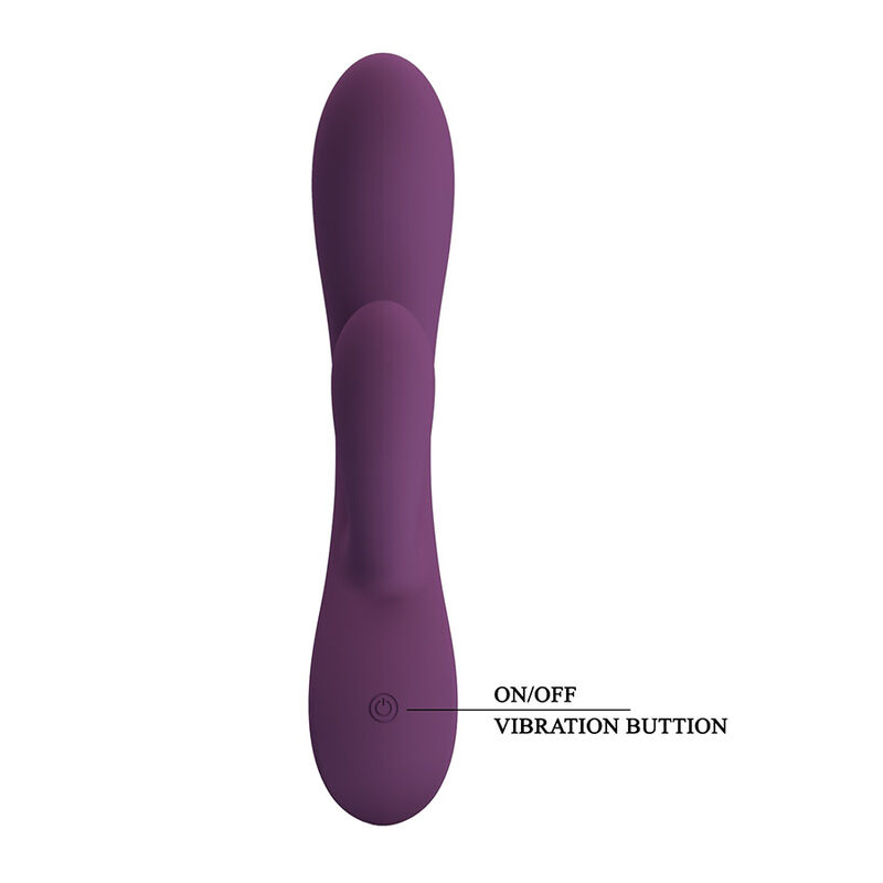 PRETTY LOVE - VIBRATEUR LAPIN RECHARGEABLE ROSOLYN 10 FONCTIONS