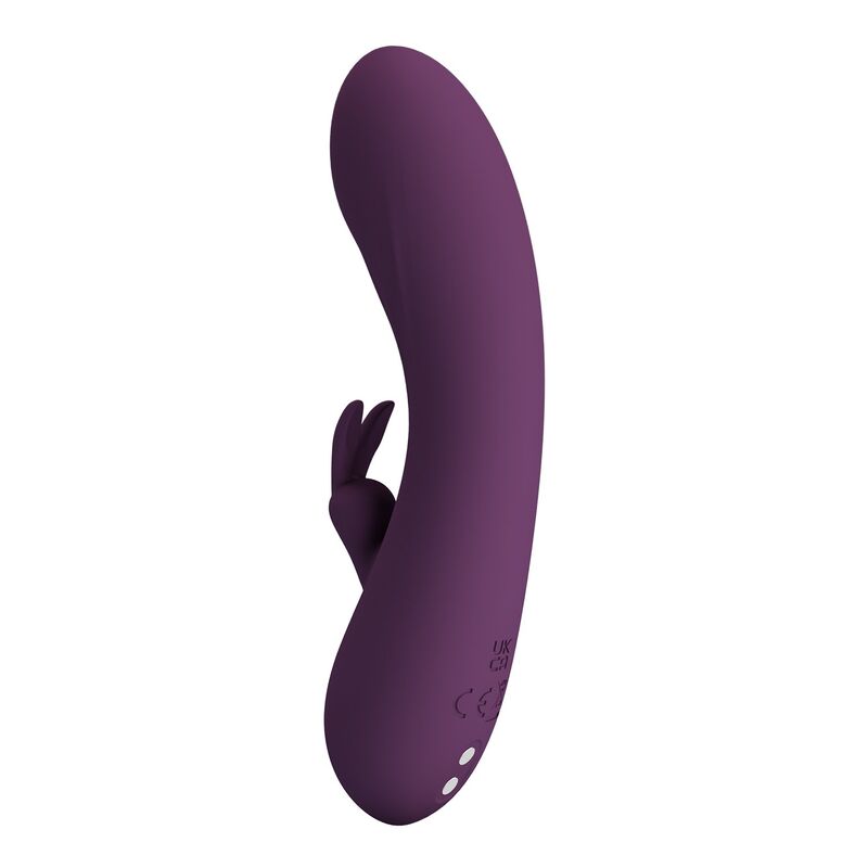 PRETTY LOVE - LANDYN VIBRATEUR LAPIN RECHARGEABLE 10 FONCTIONS VIOLET