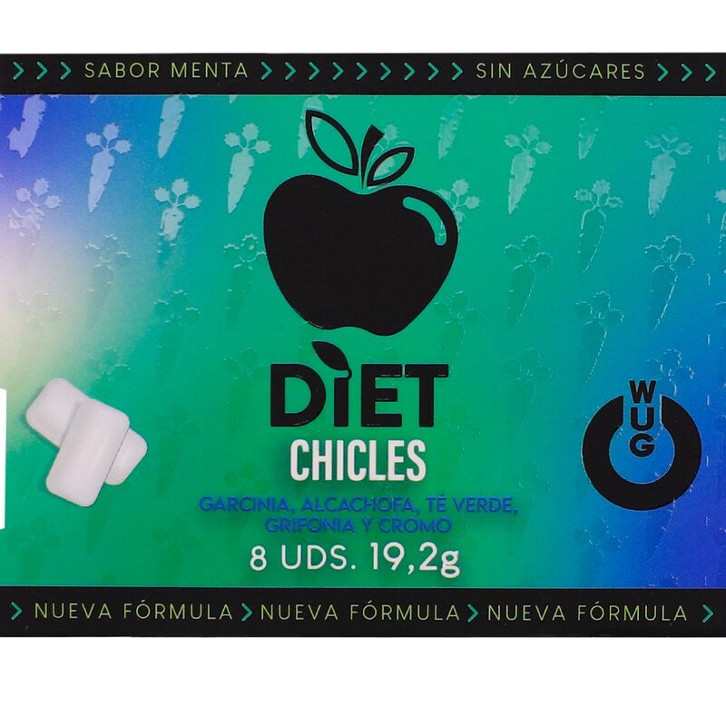 Chewing-gum fonctionnel minceur à la menthe — WUG GUM