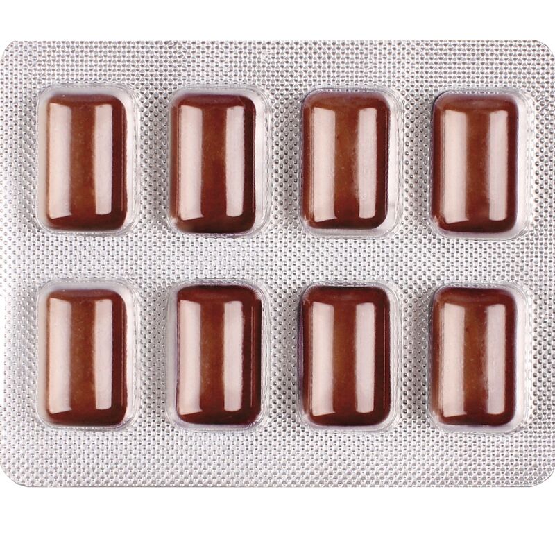 Chewing-gum énergisant au café et à la caféine, blister de 8 — WUG GUM