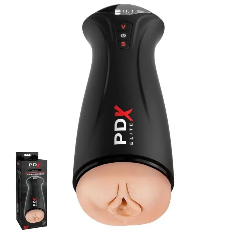 PDX ELITE - FAP-GASM MASTURBATEUR À SUCCION ET VIBRATION INTERMITTENTES