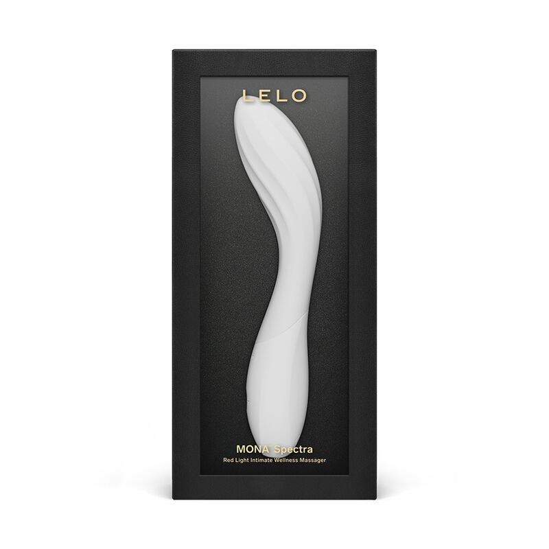 LELO - MONA SPECTRA MASSEUR INTIME À LUMIÈRE ROUGE RECHARGEABLE CONTRÔLÉ PAR APPLICATION