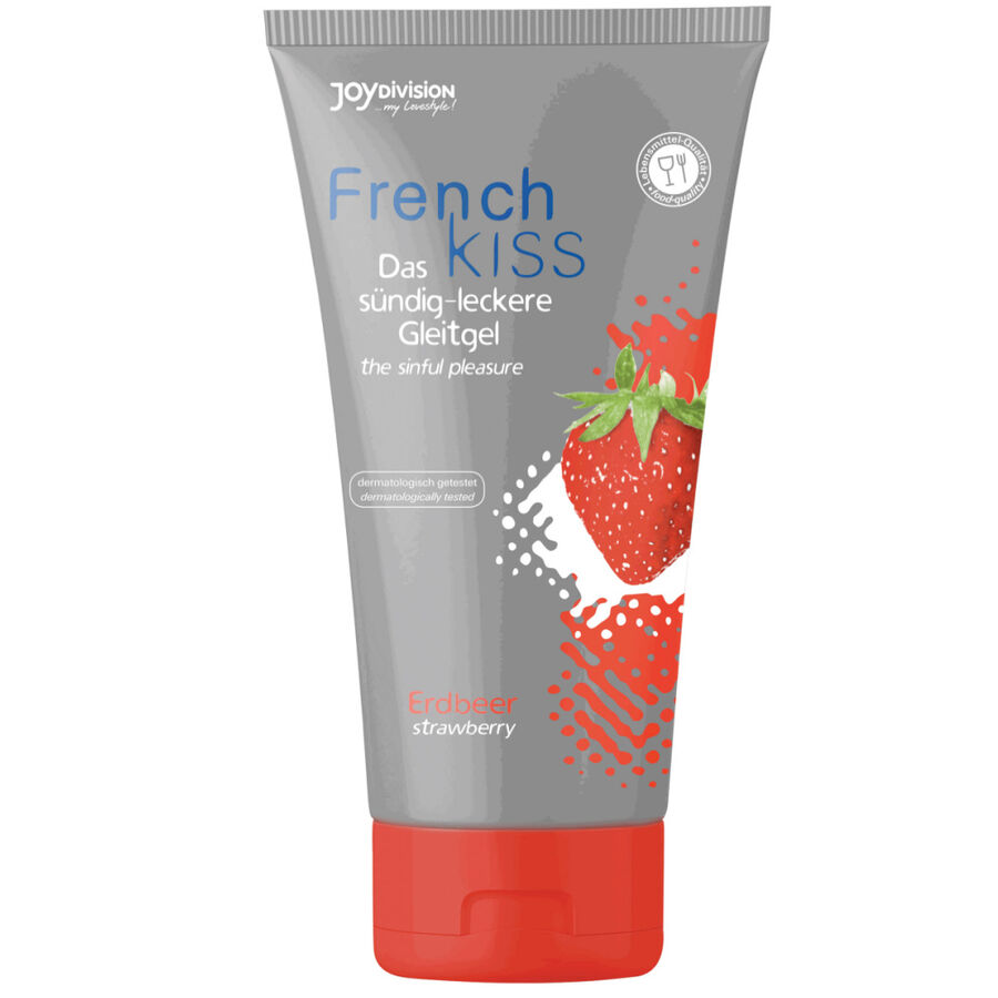 Gel oral à la fraise pour plaisirs buccaux — JOYDIVISION FRENCH KISS