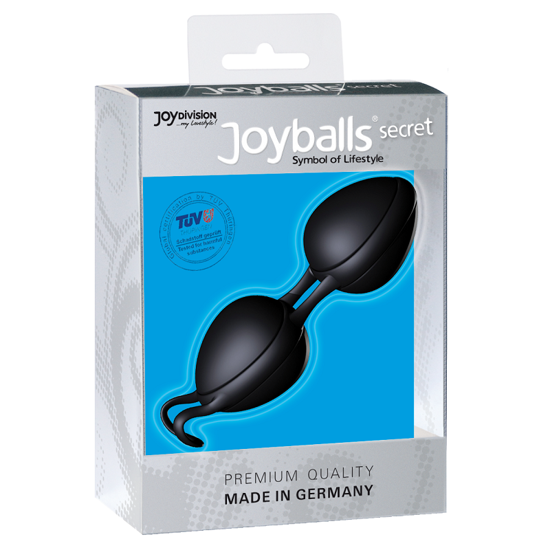 Boules de geisha noires à extraction discrète — JOYDIVISION JOYBALLS