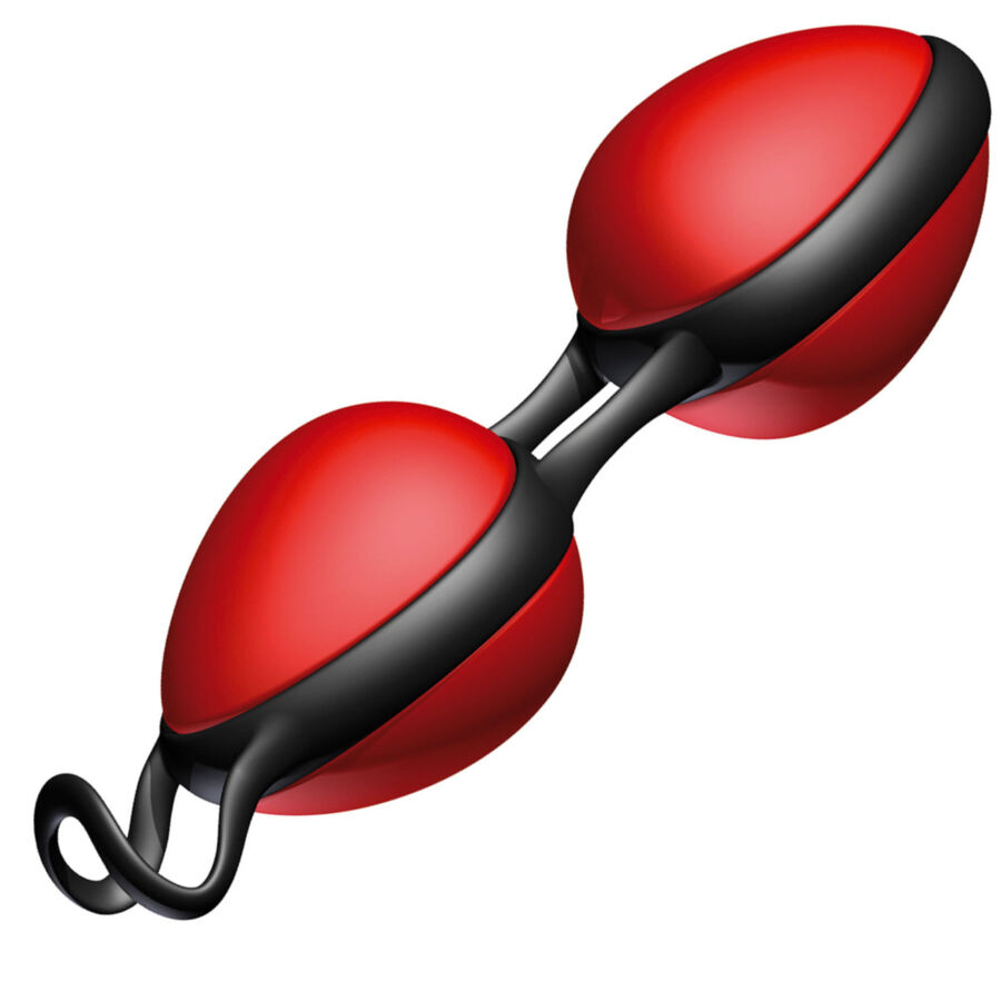 Boules de plaisir secret noires et rouges — JOYDIVISION JOYBALLS