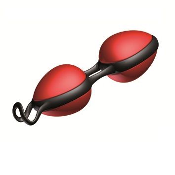 Boules de plaisir secret noires et rouges — JOYDIVISION JOYBALLS