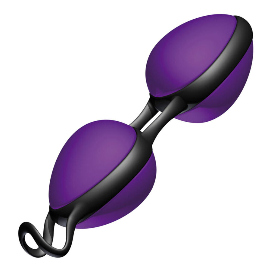 Boules de geisha élégantes noires et lilas — JOYDIVISION JOYBALLS