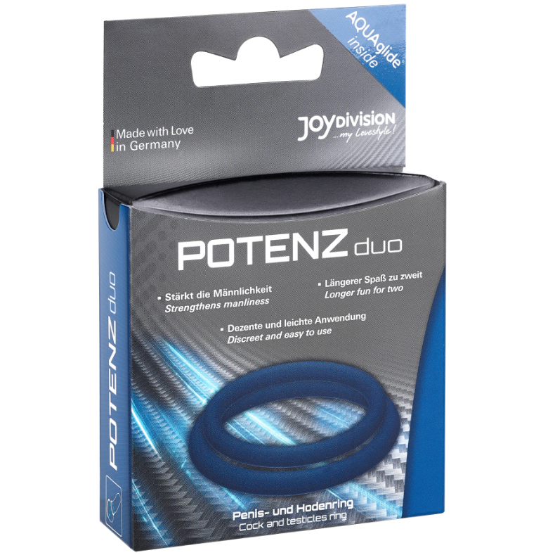 Bague de tension double pour couple taille M — JOYDIVISION POTENZDUO