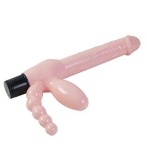 Harnais sans corde vibrant avec stimulateur anal — BAILE