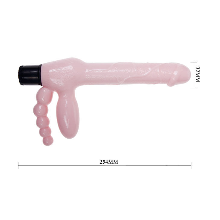 Harnais sans corde vibrant avec stimulateur anal — BAILE