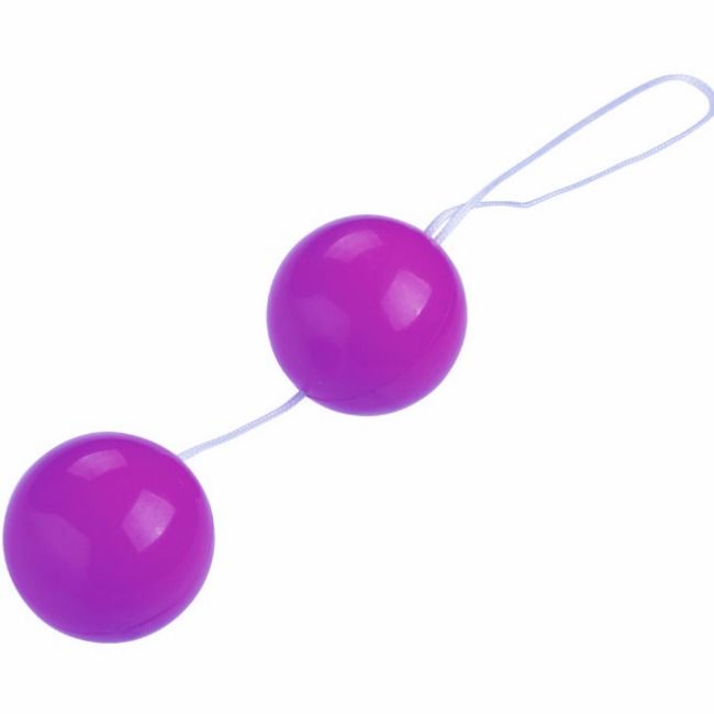Boules chinoises vibrantes lilas unisexe — BAILE STIMULATING