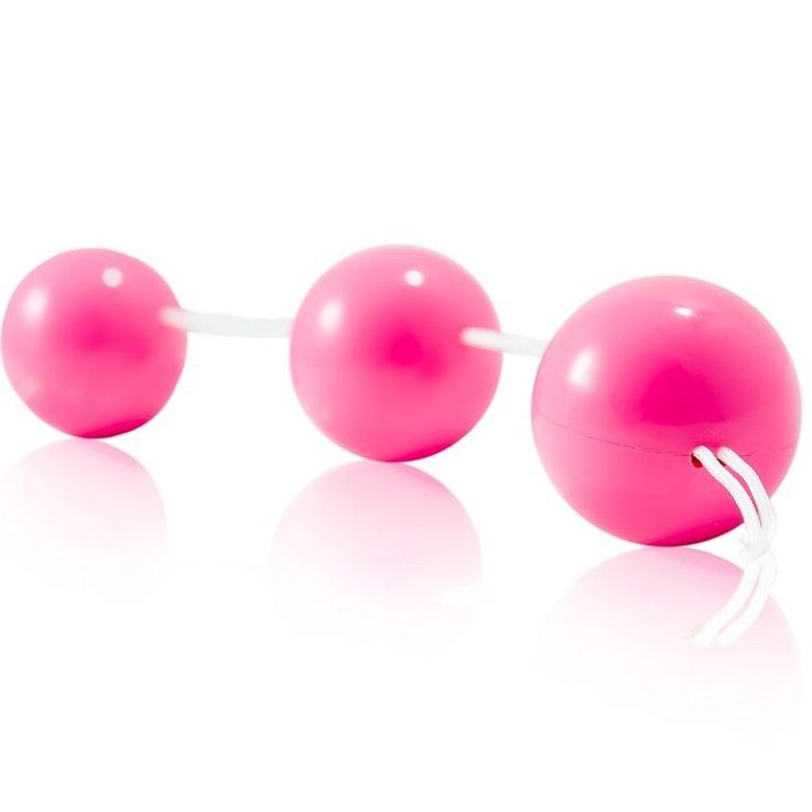 Billes anales progressives en ABS rose — BAILE STIMULATING