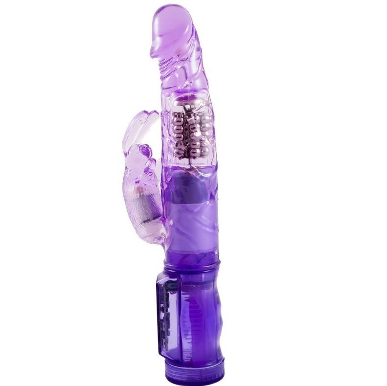 Mini vibromasseur rotatif lapin lilas — BAILE ROTATIONS