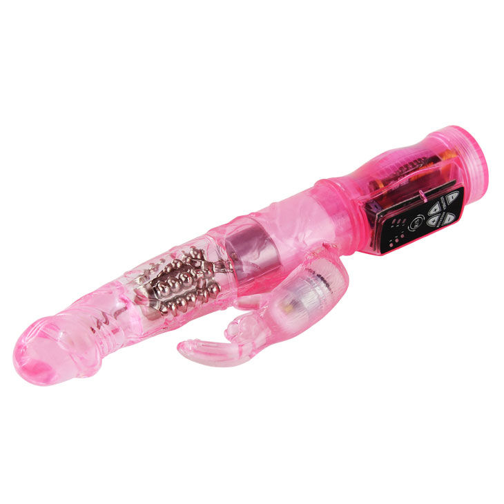Mini lapin rotateur rose avec superstimulateur — BAILE ROTATIONS