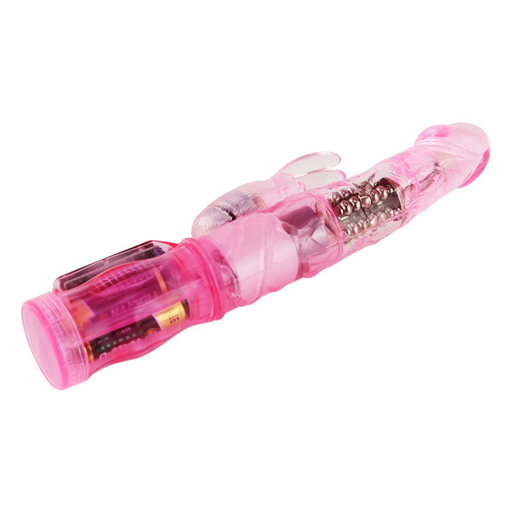 Mini lapin rotateur rose avec superstimulateur — BAILE ROTATIONS