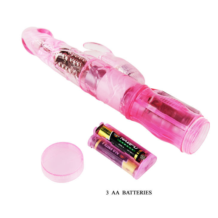 Mini lapin rotateur rose avec superstimulateur — BAILE ROTATIONS