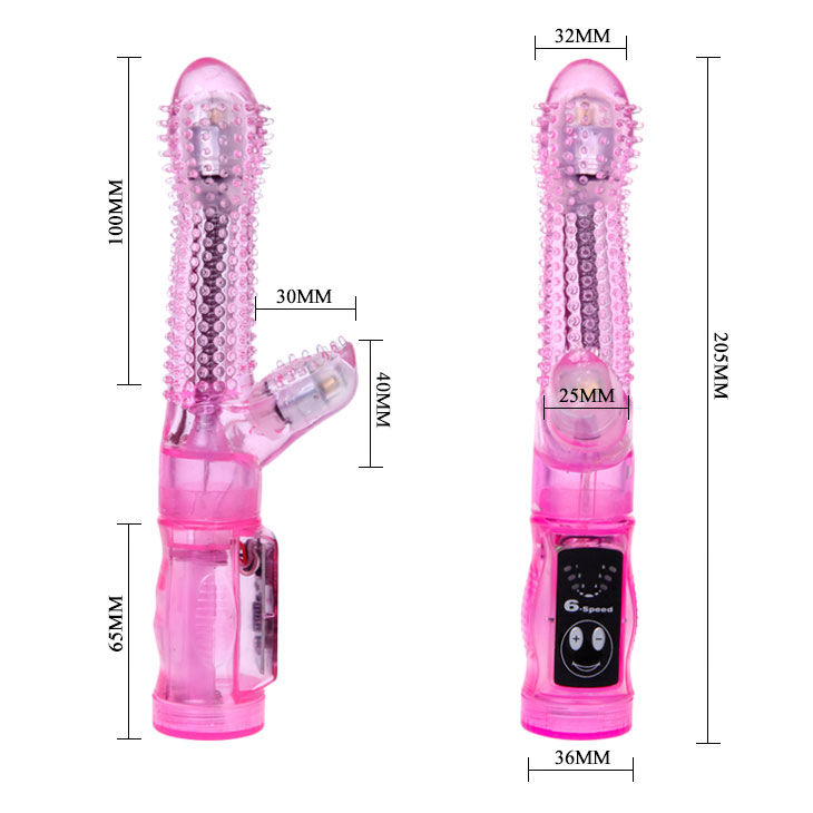 Vibrateur intime Lover Tease lilas — BAILE ROTATIONS