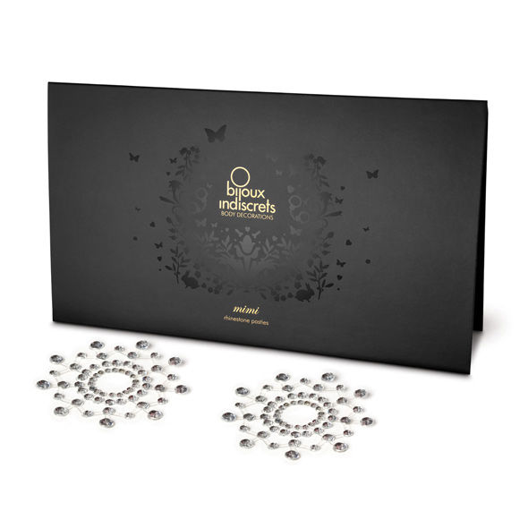 Pasties scintillants argentés — BIJOUX JEWELRY