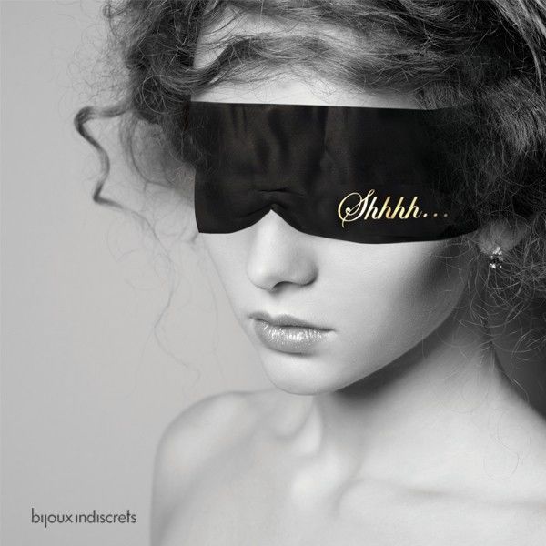 Masque de jeu sensuel en satin — BIJOUX INDISCRETS