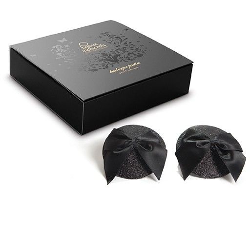 Cache-cœur burlesque scintillant réutilisable — BIJOUX BURLESQUE PASTIES
