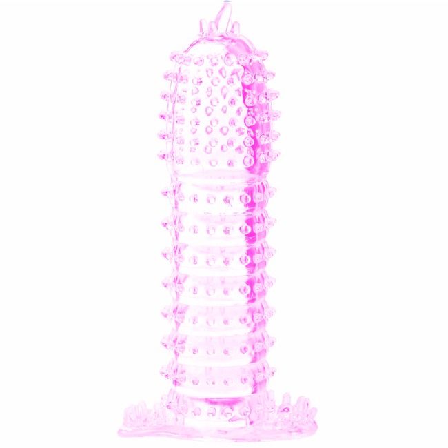 Gaine pénienne texturée à nodules stimulants — BAILE FOR HIM