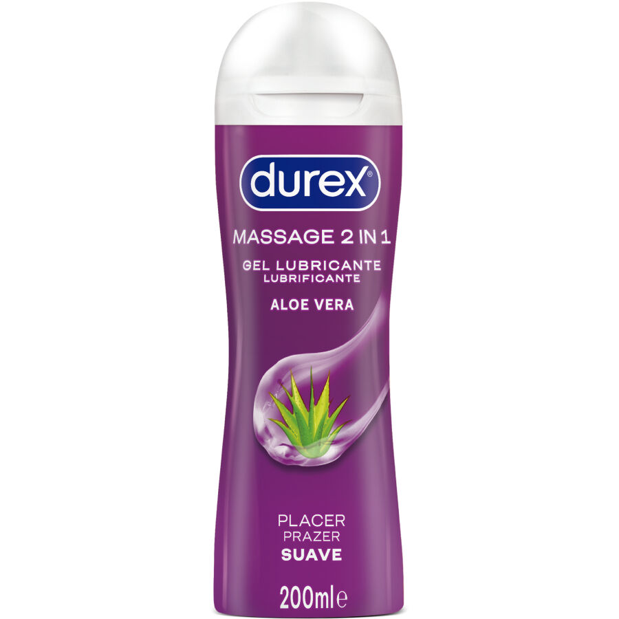 Gel lubrifiant de massage doux à l'aloe vera — DUREX LUBES