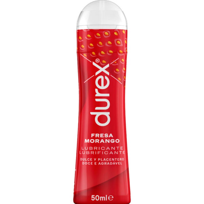 Gel lubrifiant saveur fraise 50 ml — DUREX LUBES