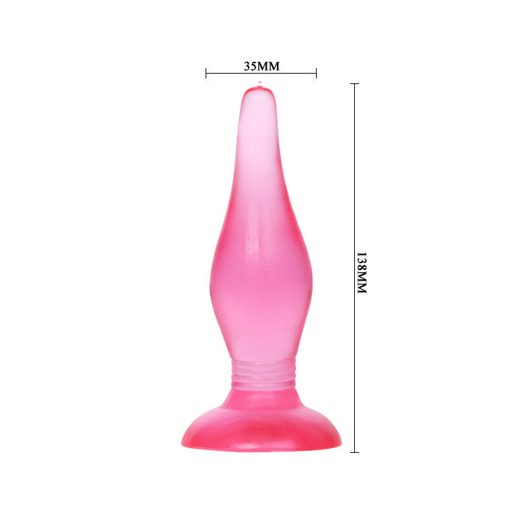Plug anal souple lilas 14,2 cm — BAILE ANAL