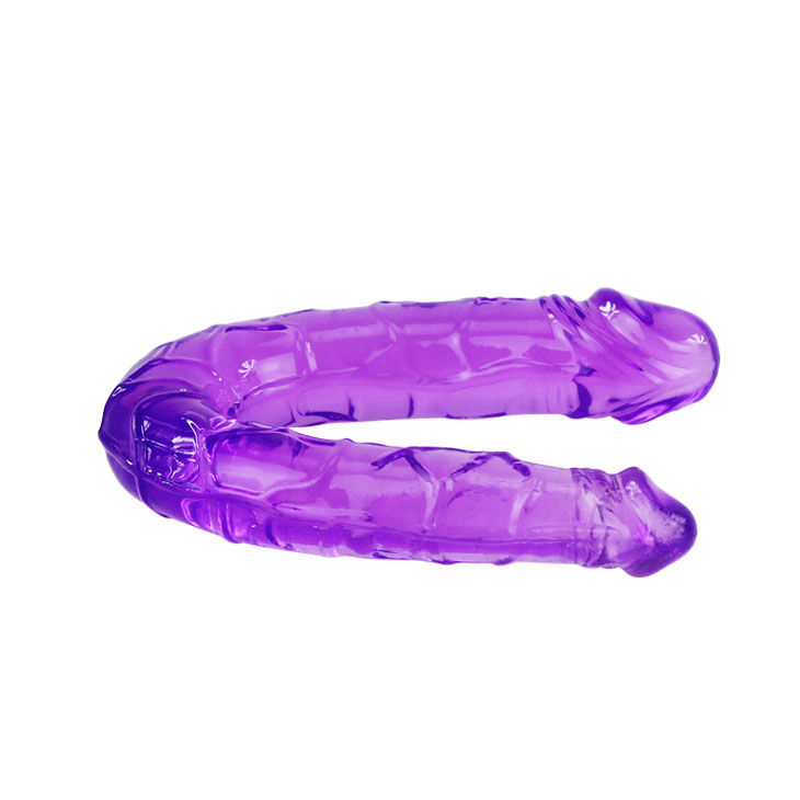 Double gode en gelée souple lilas — BAILE ANAL