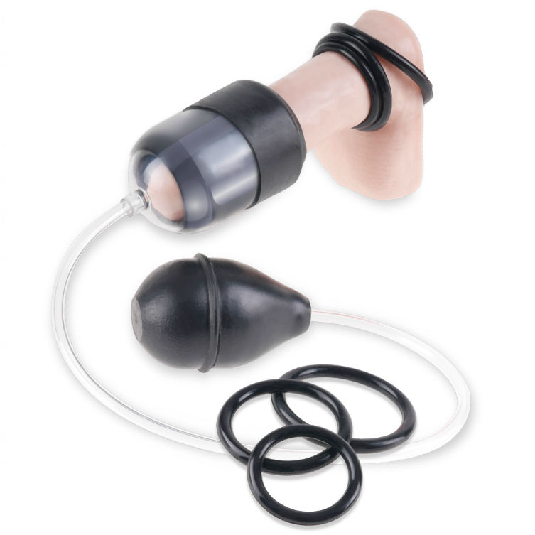 Kit de estimulação por sucção com anéis — FETISH FANTASY SERIES