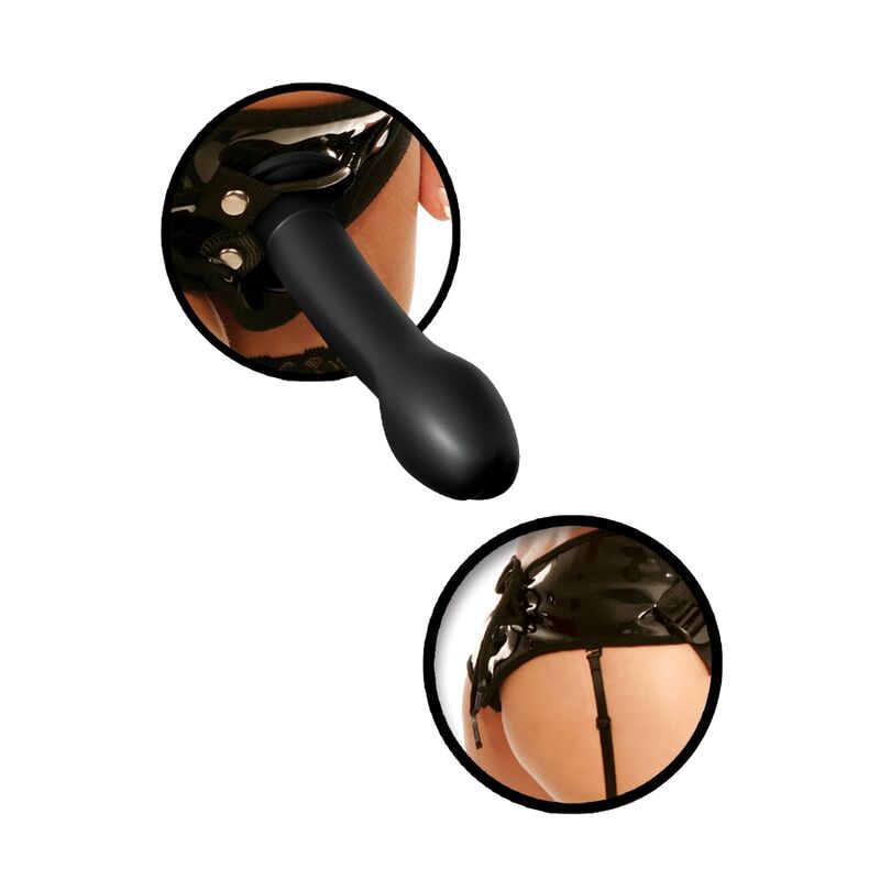 Ensemble harnais porte-jarretelles réglable — FETISH FANTASY SERIES