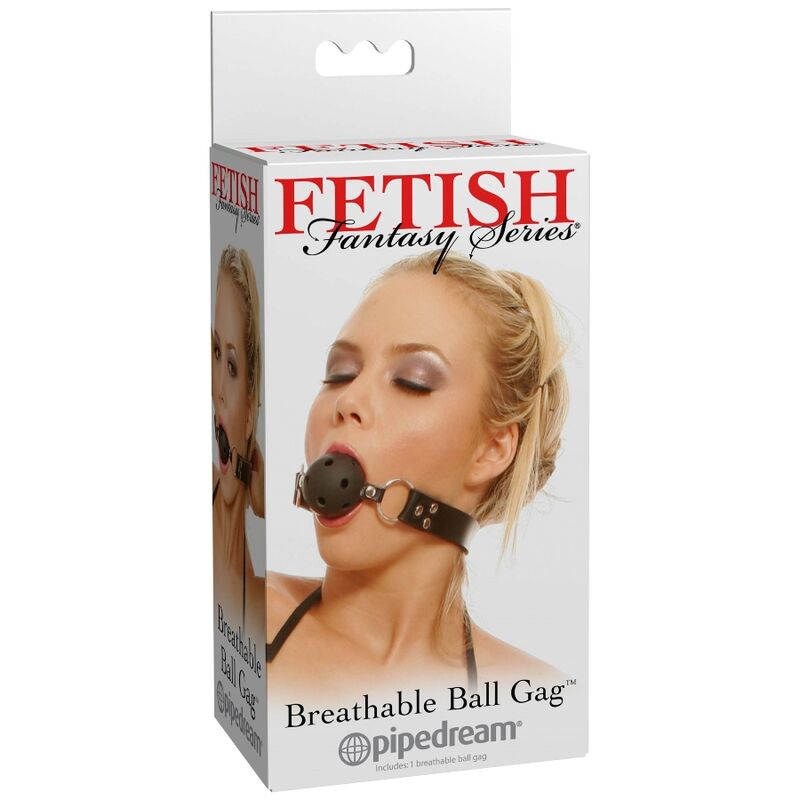 Bâillon boule respirant ajustable — FETISH FANTASY SERIES