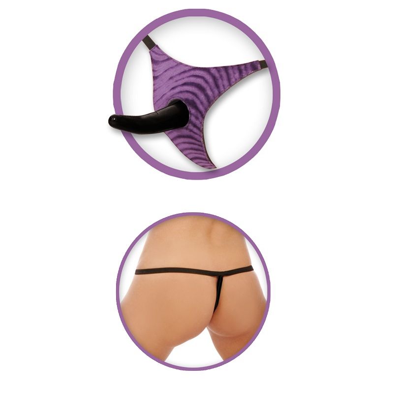 Harnais vibrant pour lui avec gode courbe — FETISH FANTASY SERIES
