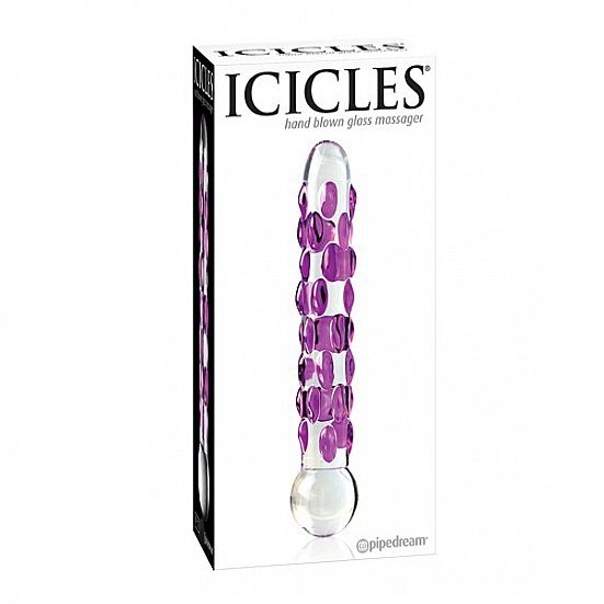 Masseur en verre sculptural élégant — ICICLES